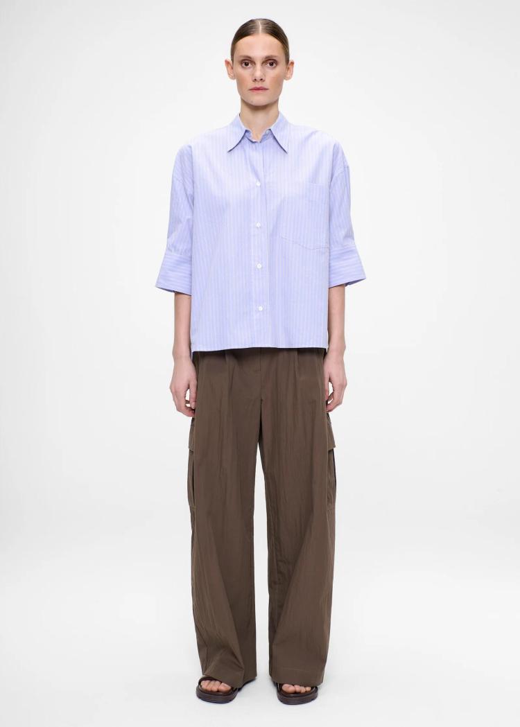 Zenggi - Stripe short sleeve shirt