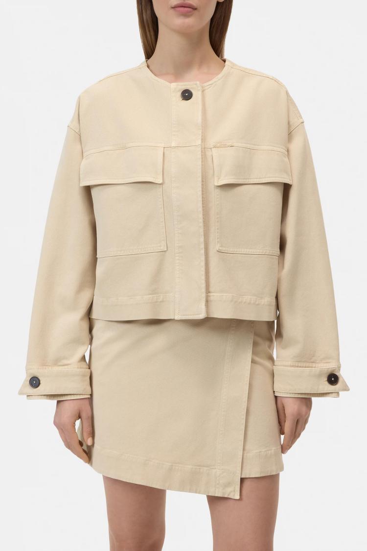 Closed - Cropped utility jacket