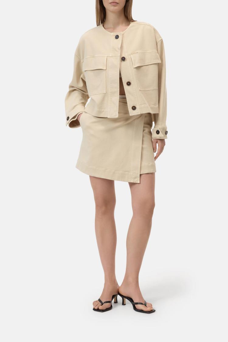 Closed - Cropped utility jacket
