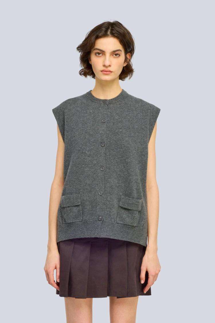 Semicouture - Gilet coral