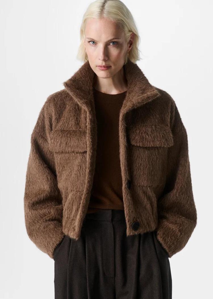 Zenggi - Cosy cropped jacket