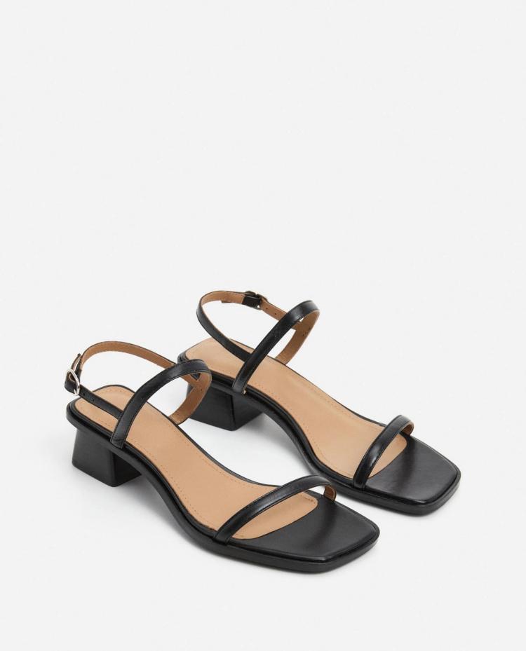 Flattered - Juno Leather Black