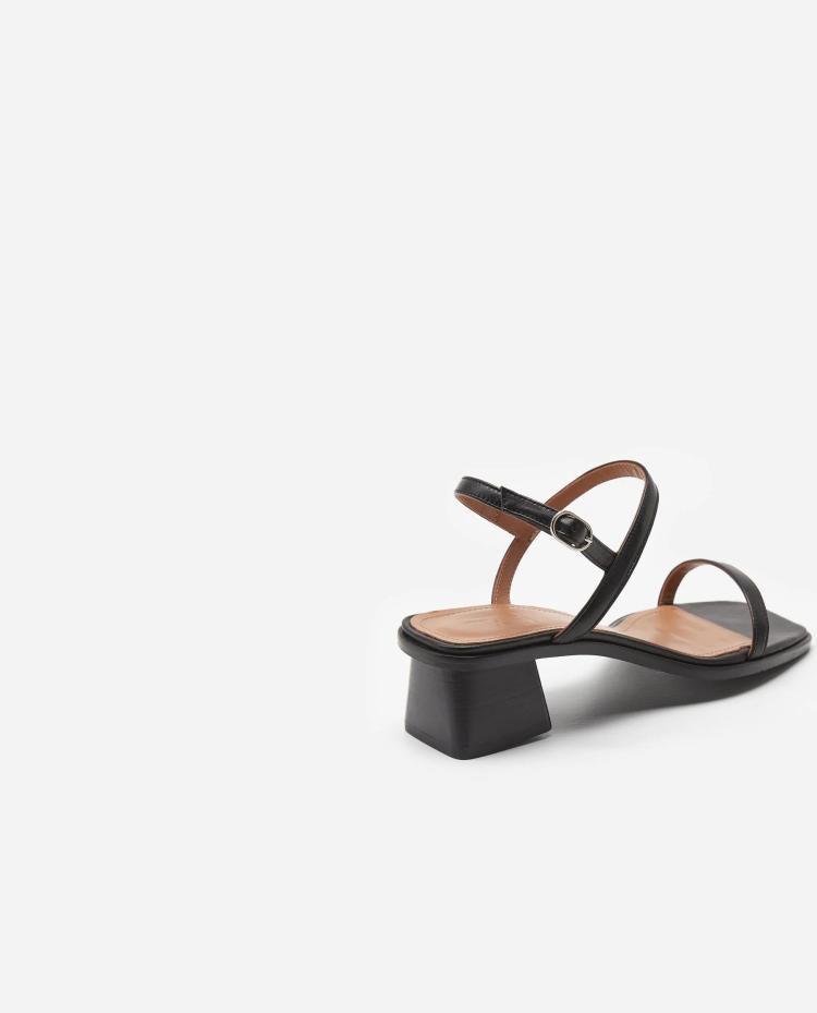 Flattered - Juno Leather Black