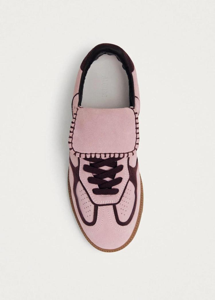 Alohas - Club Suede Pink Leather Sneakers