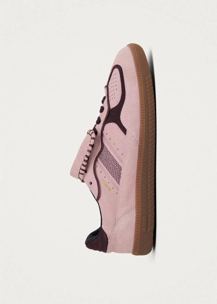 Alohas - Club Suede Pink Leather Sneakers