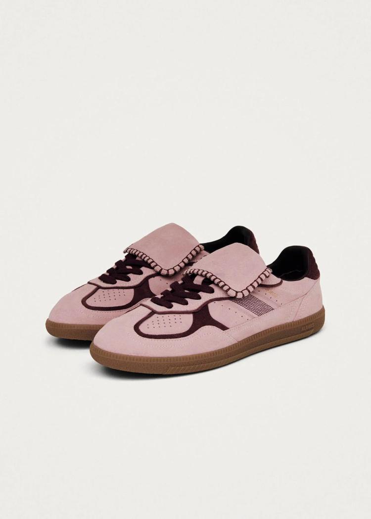 Alohas - Club Suede Pink Leather Sneakers