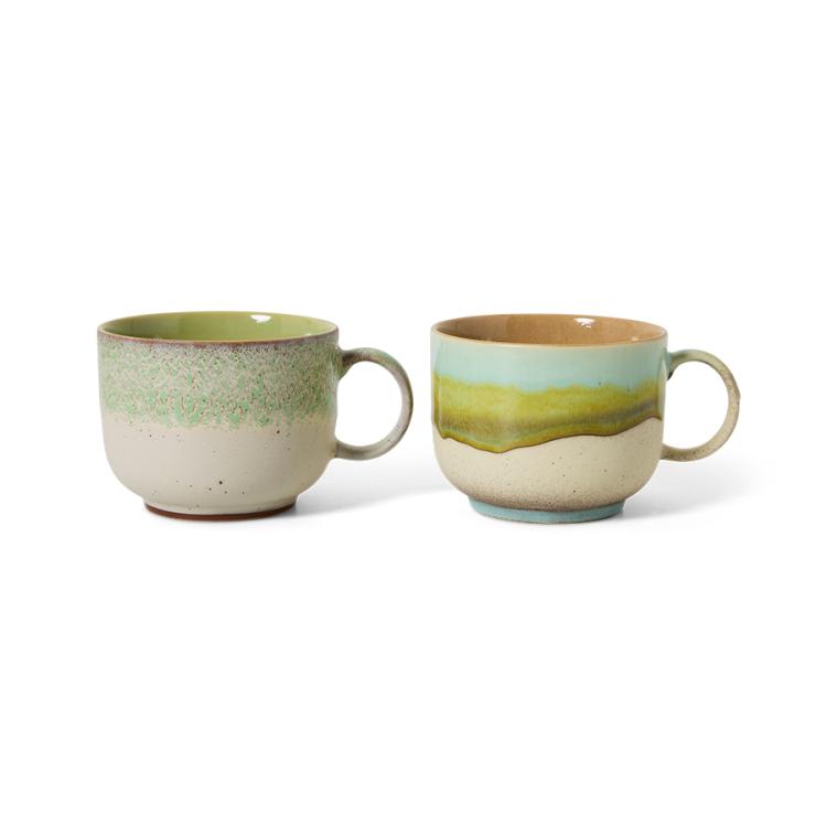 HK living - 70s ceramics: Tea cups, Neo