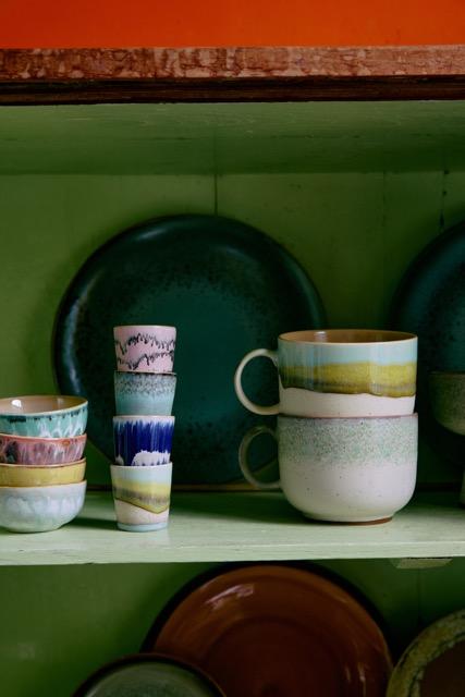 HK living - 70s ceramics: Tea cups, Neo
