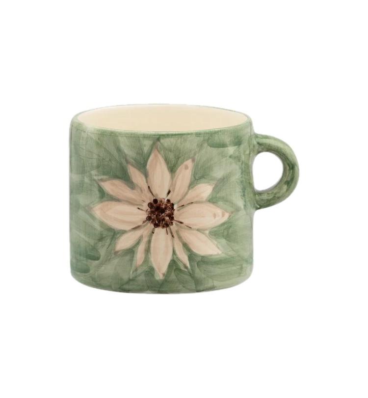 Anna+Nina - white lotus dreams mug