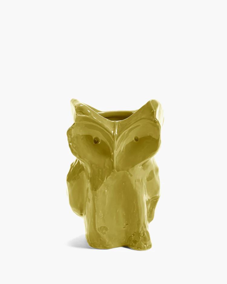 Serax - Owl vase S yellow After Midnight