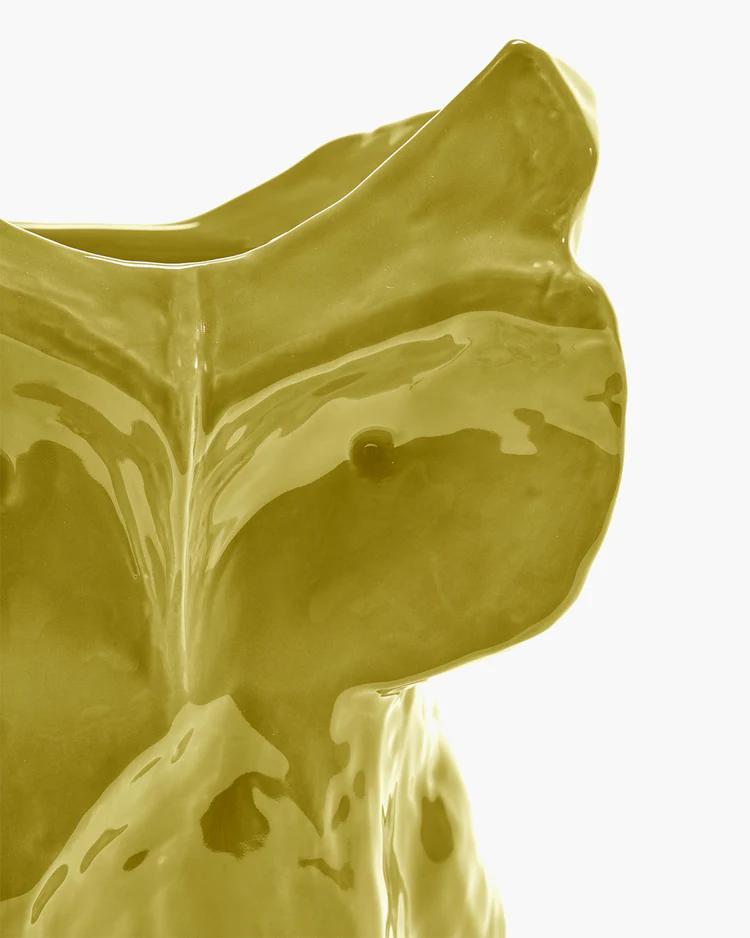 Serax - Owl vase S yellow After Midnight