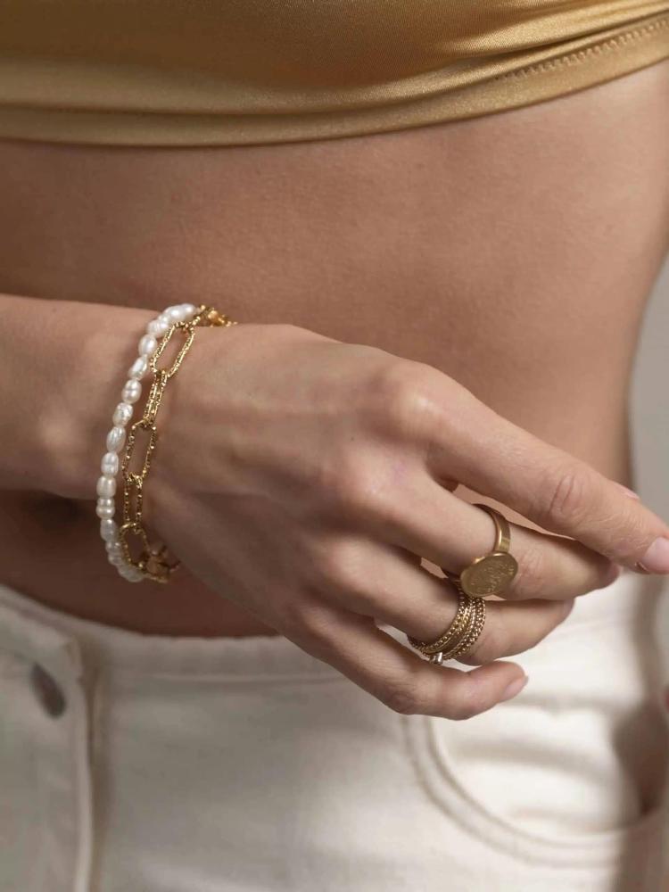 Ellen Beekmans - Armband met zoetwaterparels