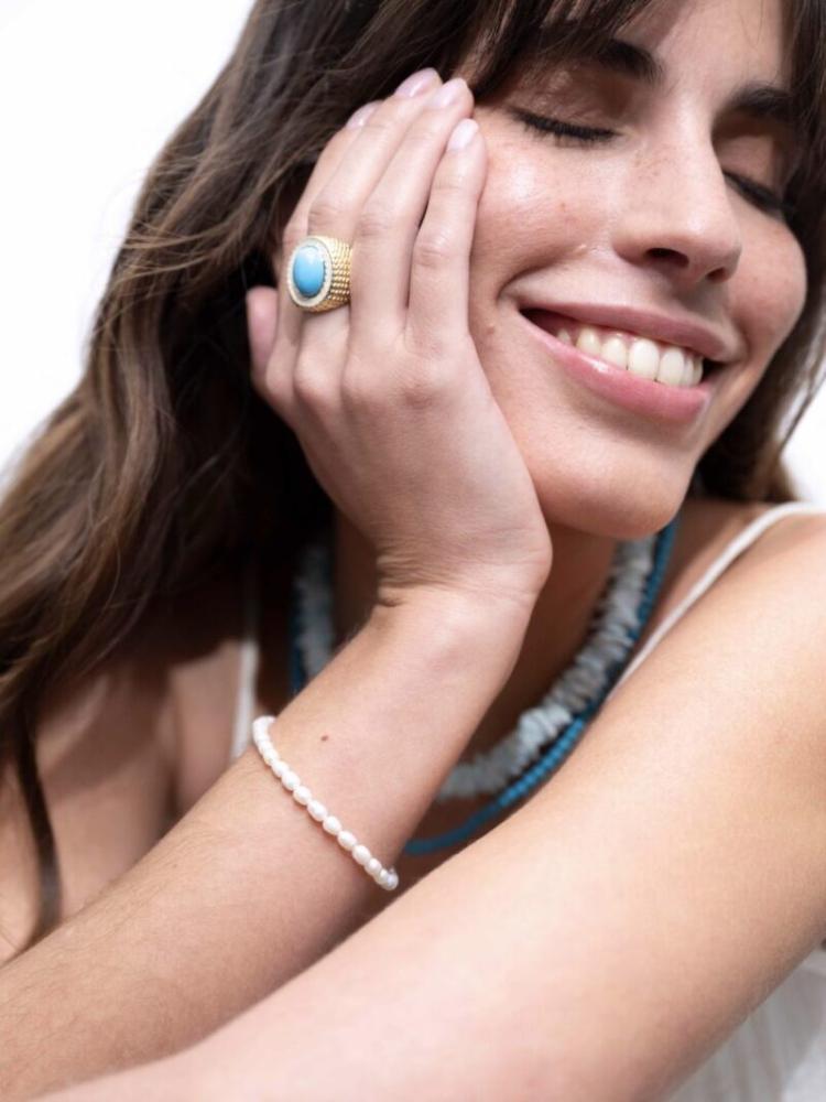 Ellen Beekmans - Armband met zoetwaterparels