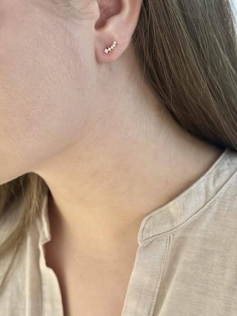 Ellen Beekmans - Mini oorstekertjes met 5 steentjes