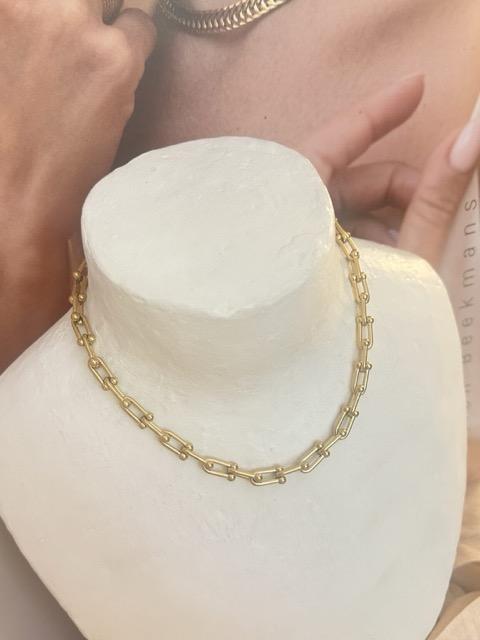 Ellen Beekmans - Vergulde fantasie ketting
