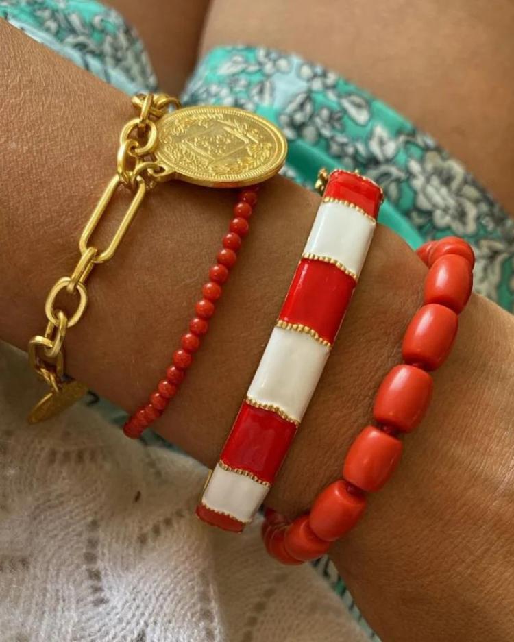 I am Jai - Coral armband