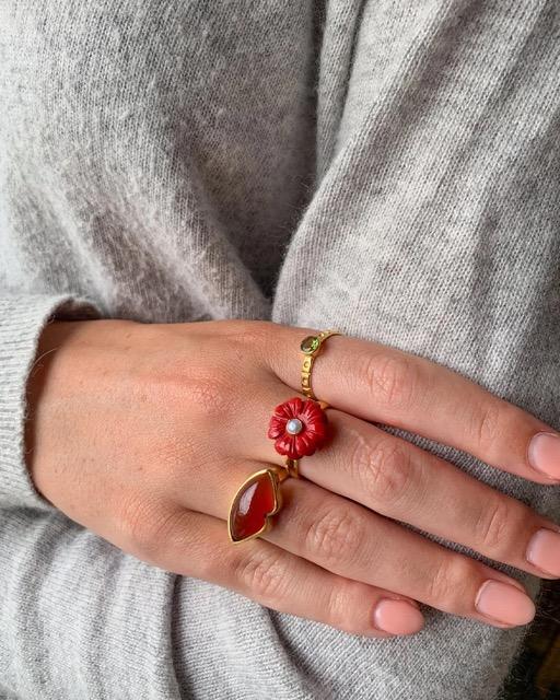I am Jai - Ring coral
