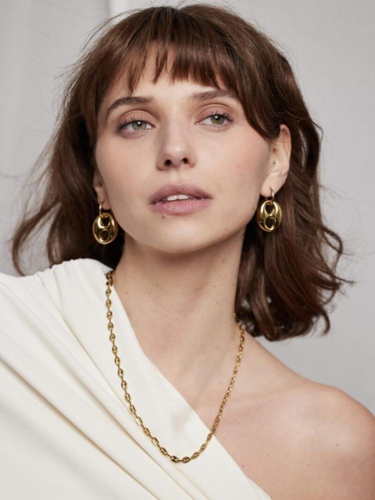 Ellen Beekmans - ketting met bewerkte schakels