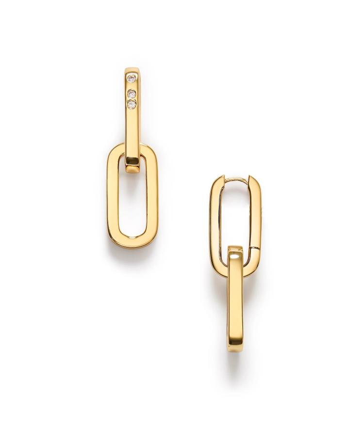 Anni Lu - Golden Link Earrings