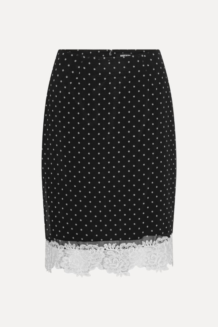 ROTATE - Laceband pencilskirt