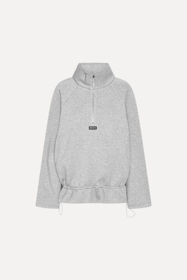 ROTATE - Scuba half zip jacket