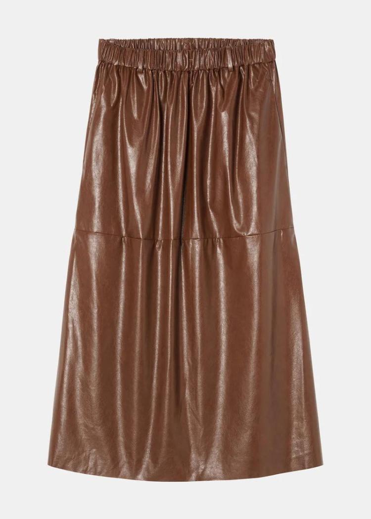 Zenggi - Leather like skirt
