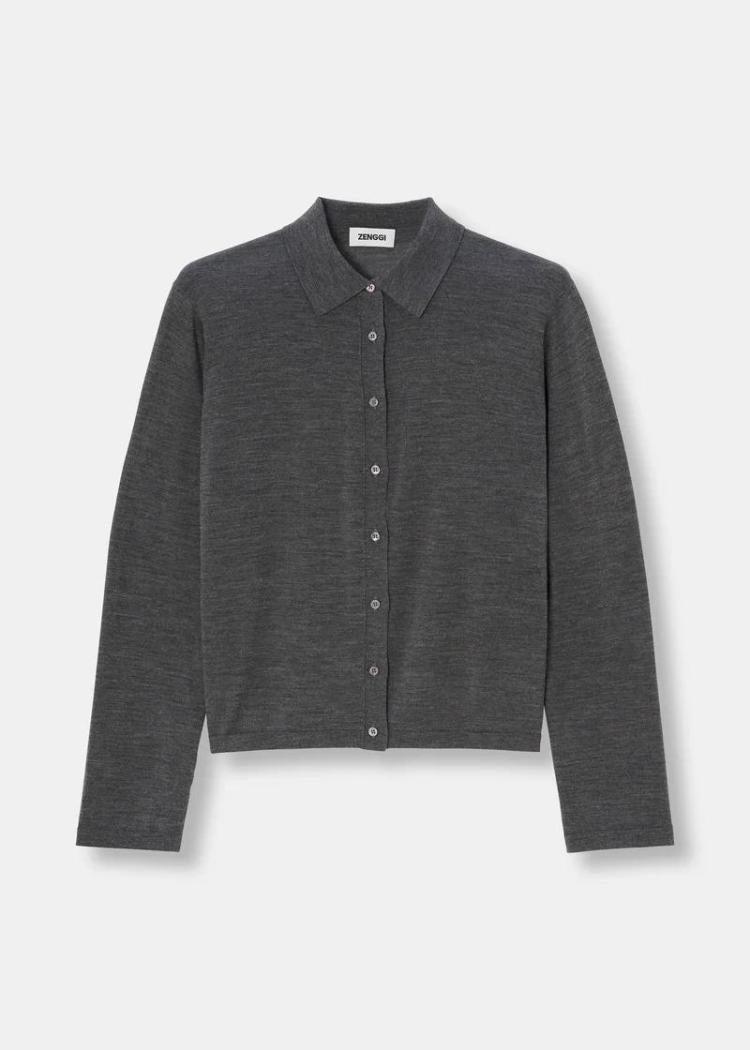 Zenggi - light merino knit shirt