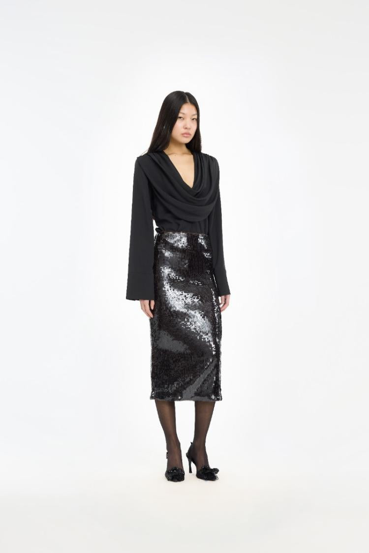 Rotate - Draped blouse