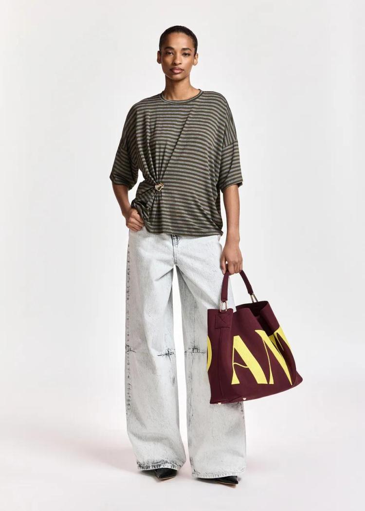 Essentiel - Striped shirt kiss
