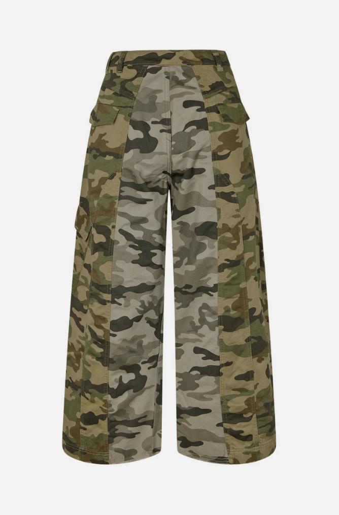 Rabens Saloner - Niva camo patchwork pants