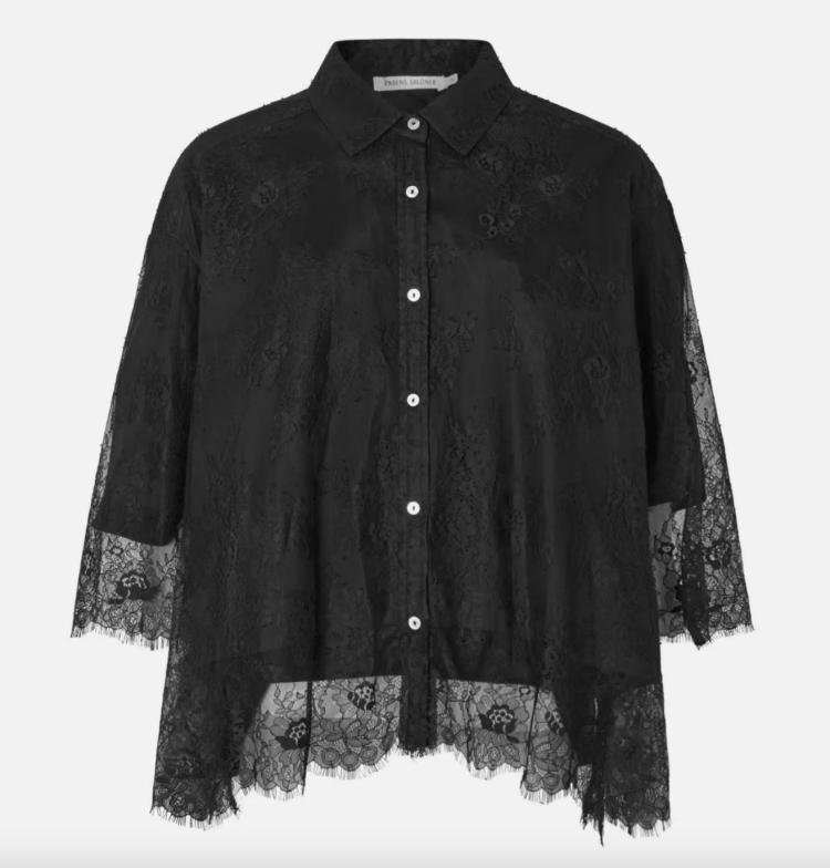 Rabens Saloner - Babara laced multi layered shirt