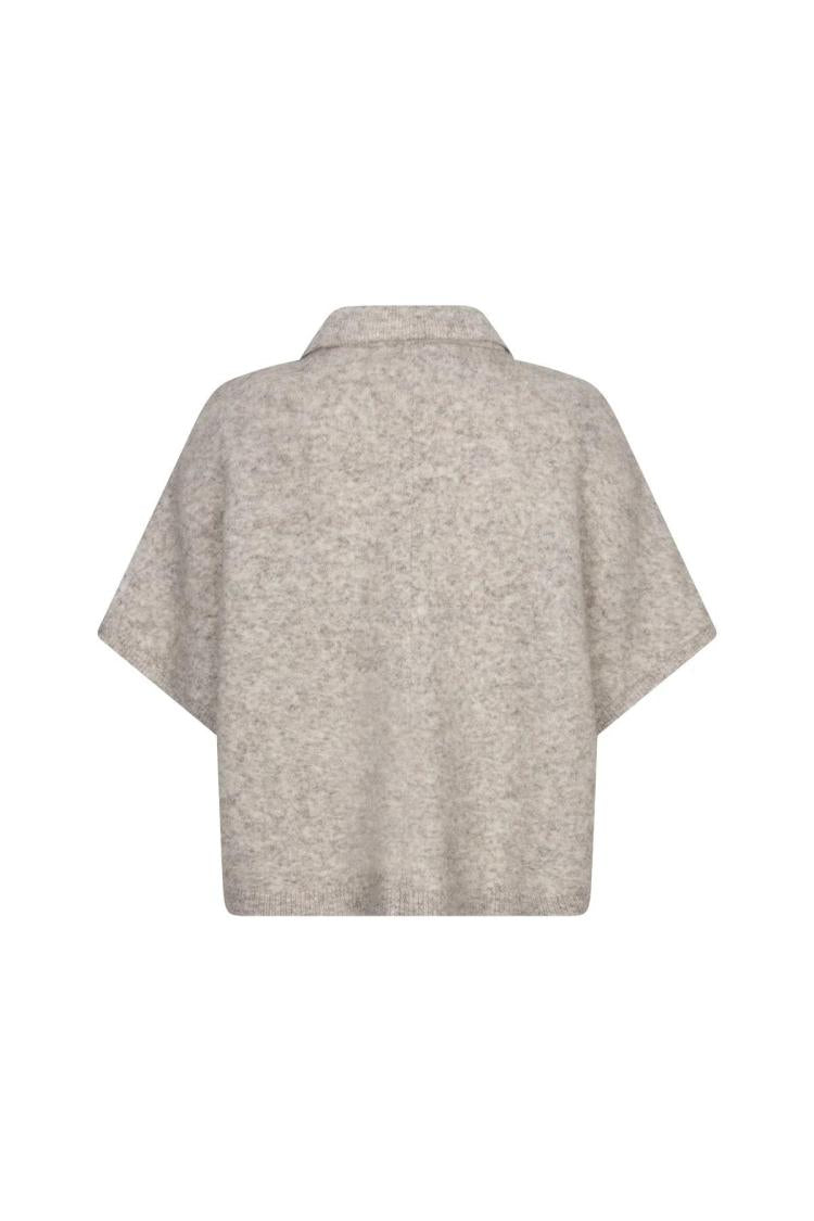 Ruby Tuesday - voise knitted cape top
