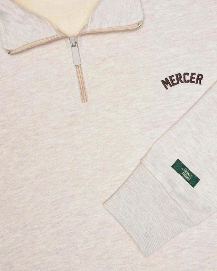 Mercer - Quarter Zip Light Sand