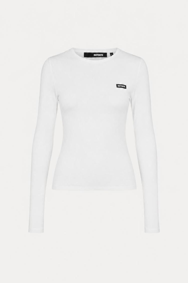Rotate - Long Sleeve T-shirt Bright White
