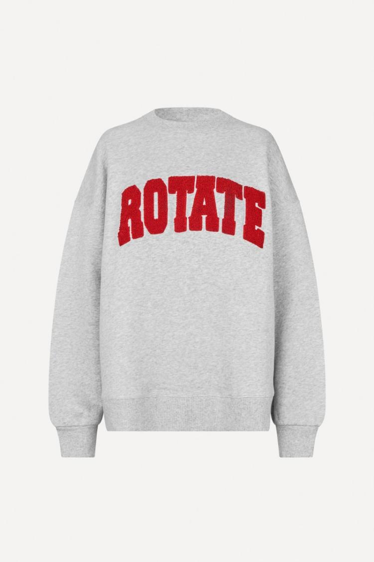 Rotate - Heavy Sweat Crewneck Grey