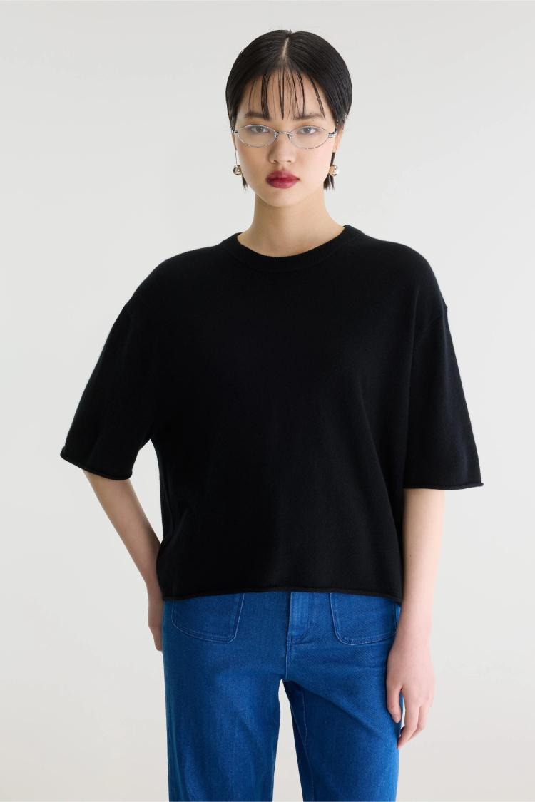 Bellerose - Sonza t shirt zwart