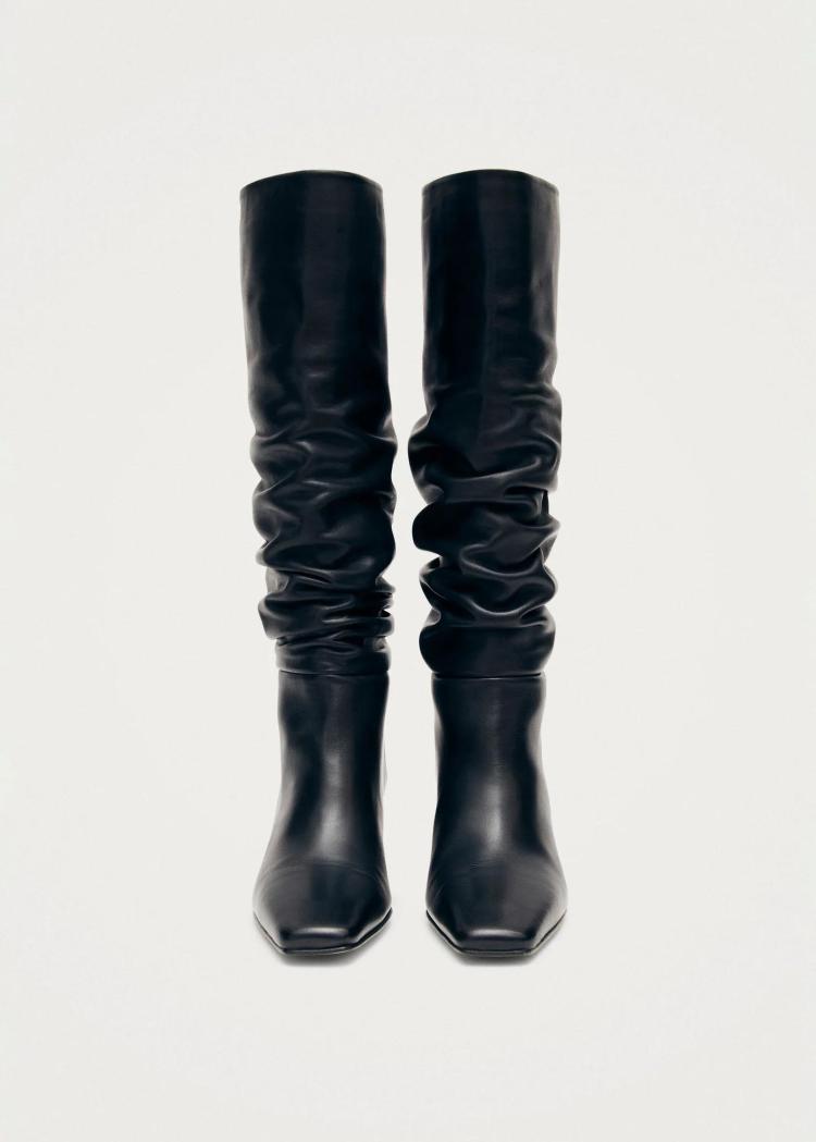 Alohas - kalila black leather boots