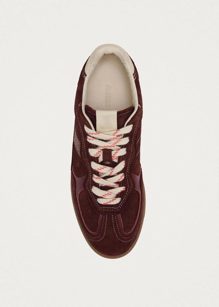 Alohas - rife burgundy cream sneakers