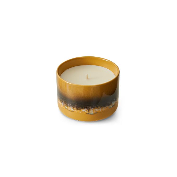 HK Living - 70s ceramics: small scented candle Valencia