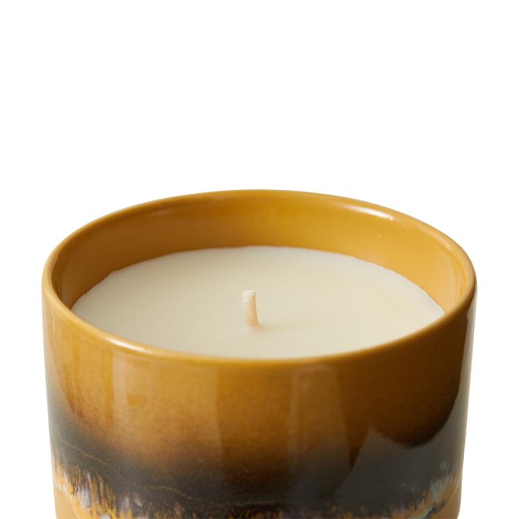 HK Living - 70s ceramics: small scented candle Valencia