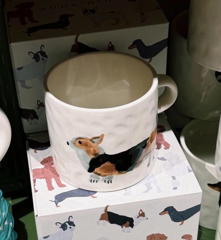 Anna+Nina - Corgi tea mug