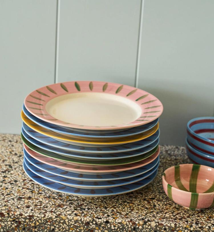 Anna+Nina - Dreamy breakfast plate set of 4