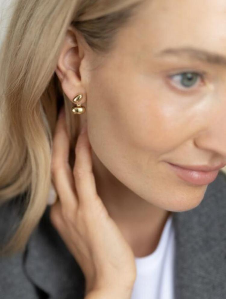 Ellen Beekmans - 2 Delige oorstekers organic