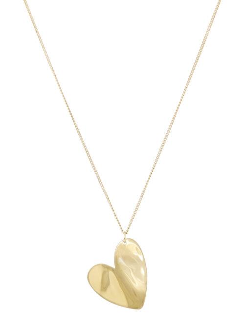 Ellen Beekmans - korte ketting met groot hart