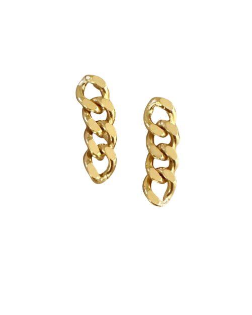 Ellen Beekmans - Korte oorstekers ketting