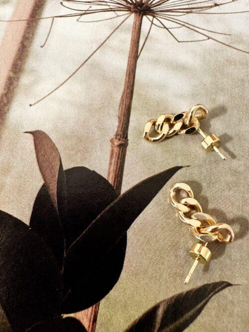 Ellen Beekmans - Korte oorstekers ketting