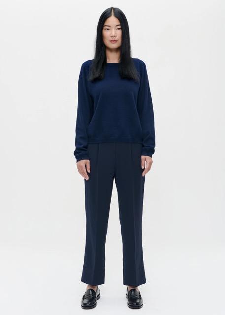 Zenggi - Cotton cashmere boatneck top