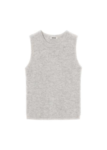 Zenggi - Suri alpaca sleeveless top