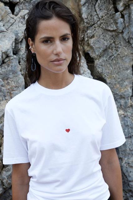 Deja - Tee red heart