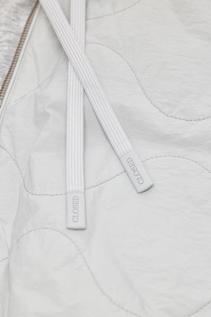 Closed - Cropped gathered bomber